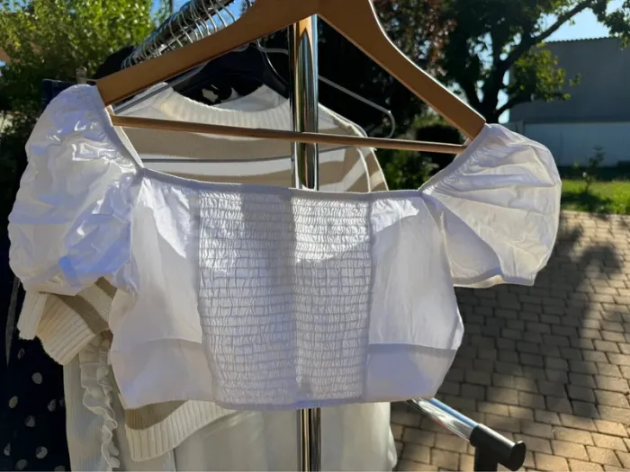 Blouse blanche H&M - photo numéro 2