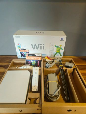 Nintendo Wii # Pack Just dance en Boite #