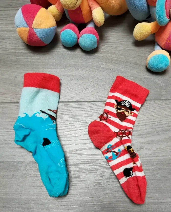 Paire de chaussettes pirate garçon 23-26 Dedoles - photo numéro 2