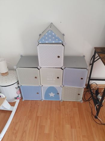 Chateau rangement enfant