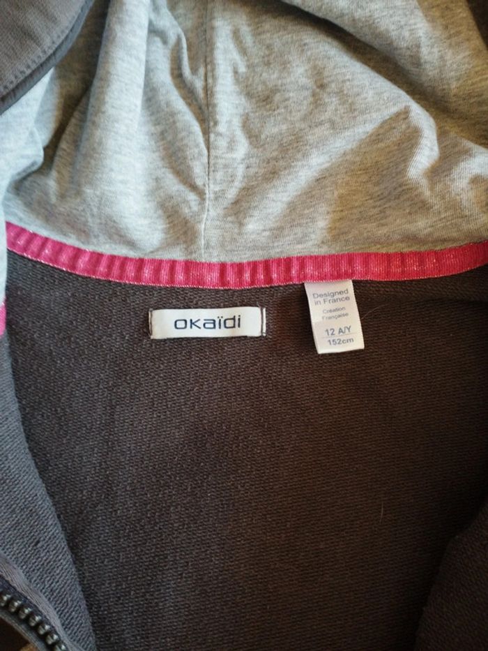 Veste a capuche Okaïdi 12 ans - photo numéro 3