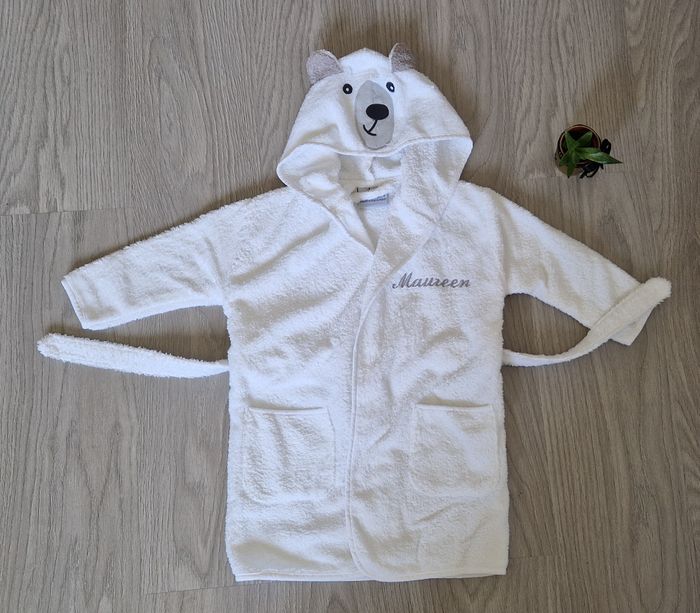 Peignoir de bain à capuche Becquet - 4 ans