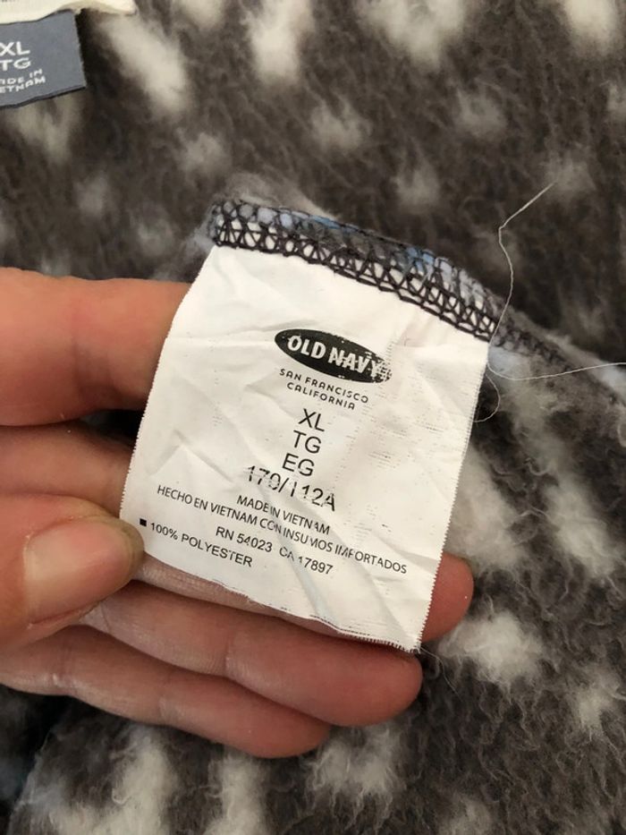 Veste polaire à motifs géométriques Old Navy XL - photo numéro 10