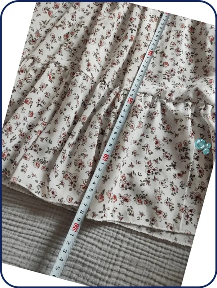 Robe fleurie/ taille L-XL - photo numéro 6