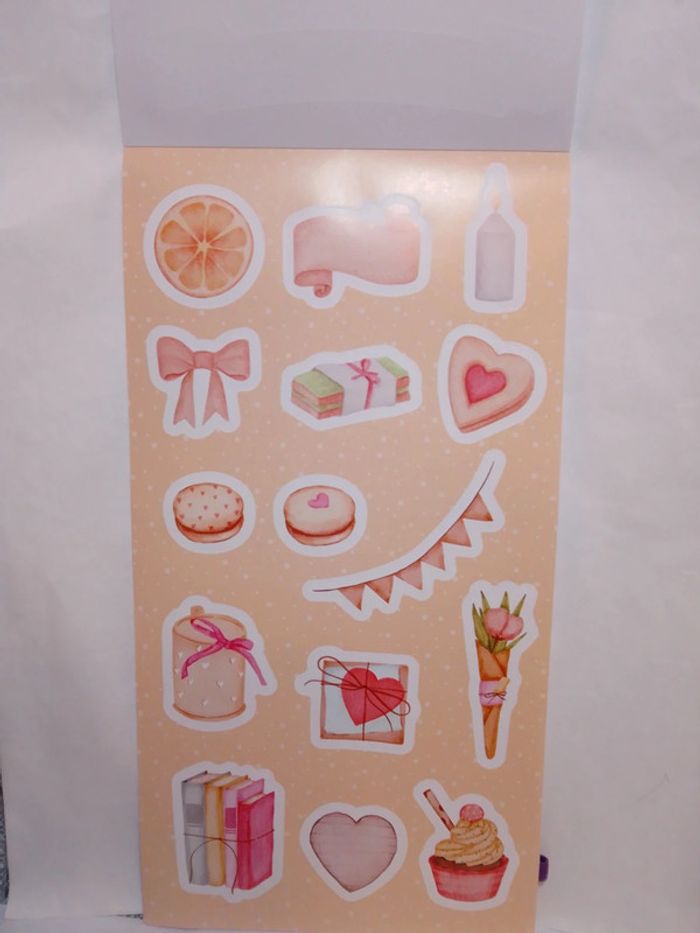 Sticker book élastique "Watercolour" - photo numéro 20