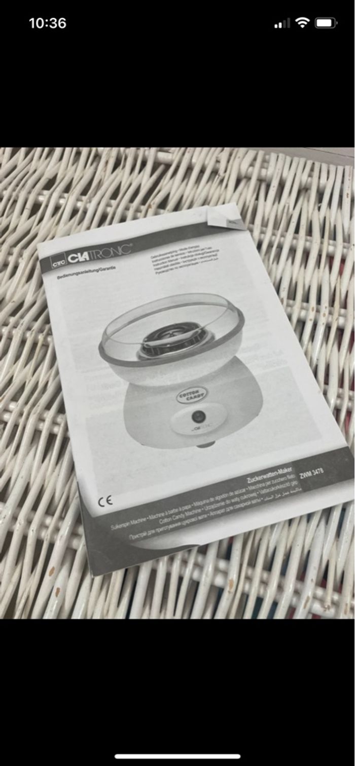 Machine à barbe à papa - photo numéro 4