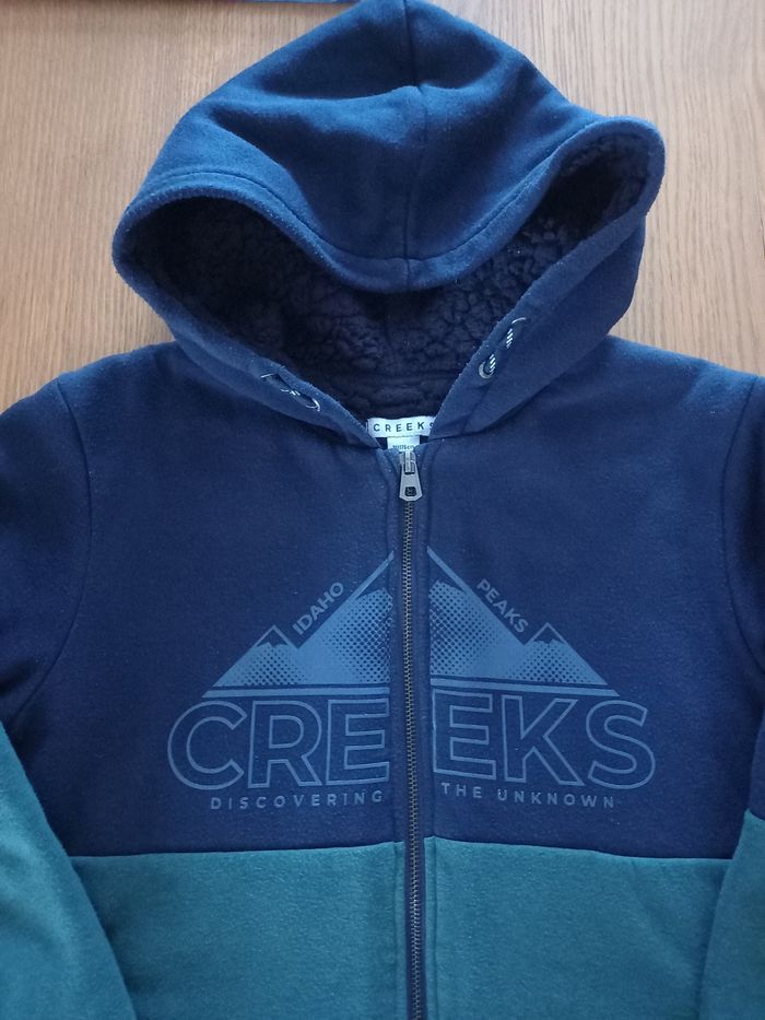 Veste zippée sherpa  homme Creeks - photo numéro 2