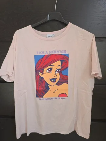 Tee-shirt rose claire la petite sirène Disney