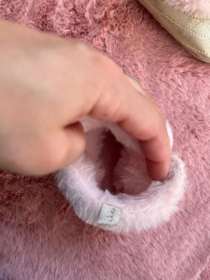 Chaussons hiver fourré bébé fille Ikks - photo numéro 7