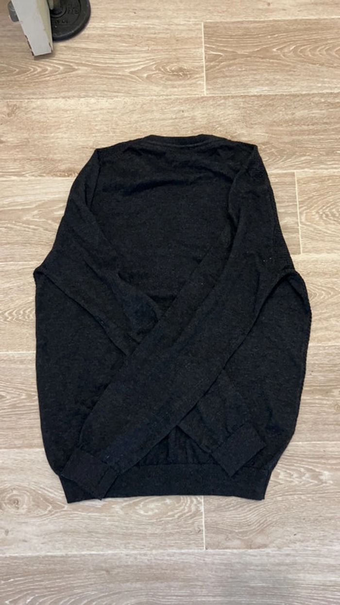 Pull mango homme gris anthracite - photo numéro 4