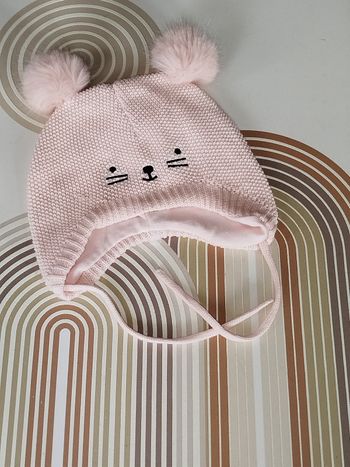 H&M Bonnet fille 3-6 mois NEUF