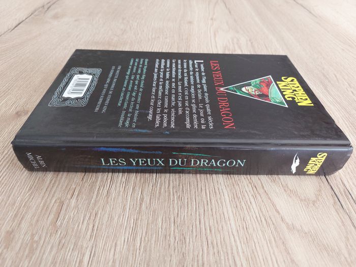 Livre vintage "Les yeux du dragon" Stephen King - photo numéro 3