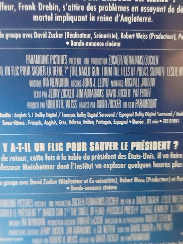 Y-a-t-il un flic ? La trilogie DVD (sous blister) - photo numéro 4