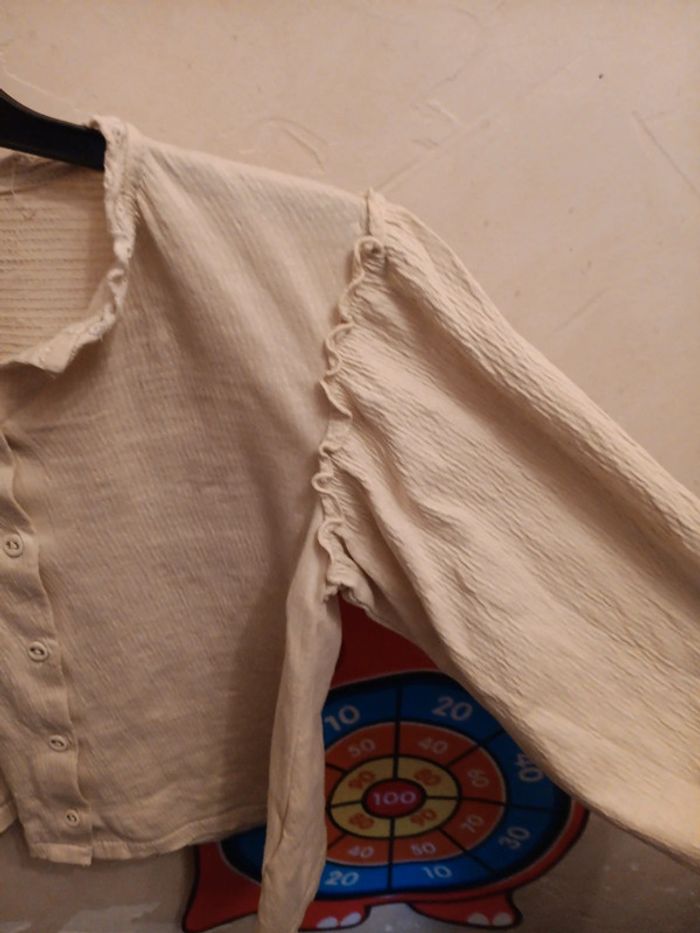 Chemise 36 mois kiabi beige - photo numéro 2