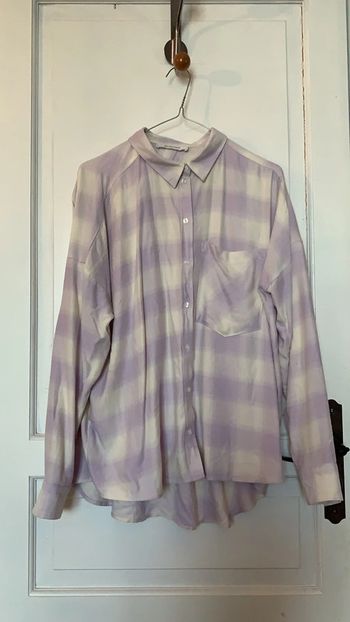Chemise à  carreaux longue Promod