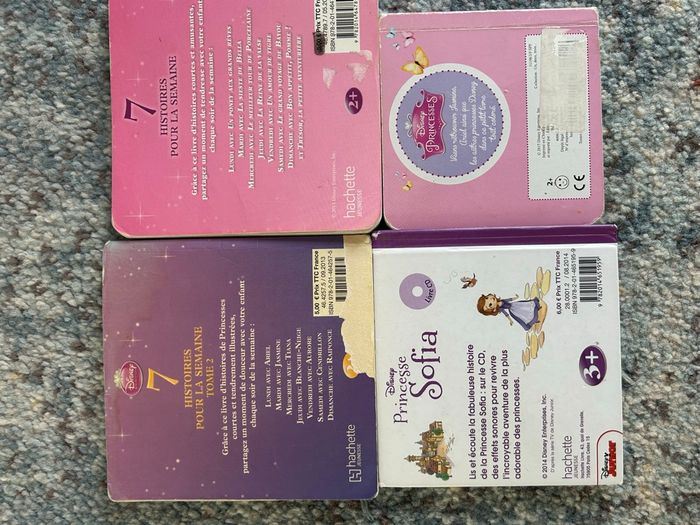 Lot 4 livres princesse - photo numéro 2