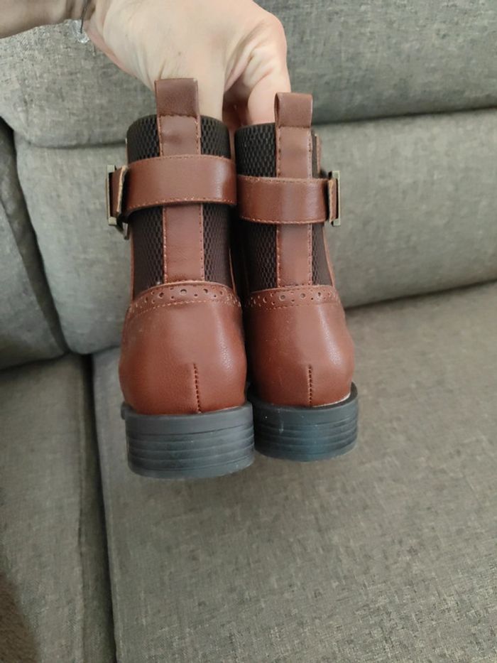 Bottines marrons taille 36 - photo numéro 3