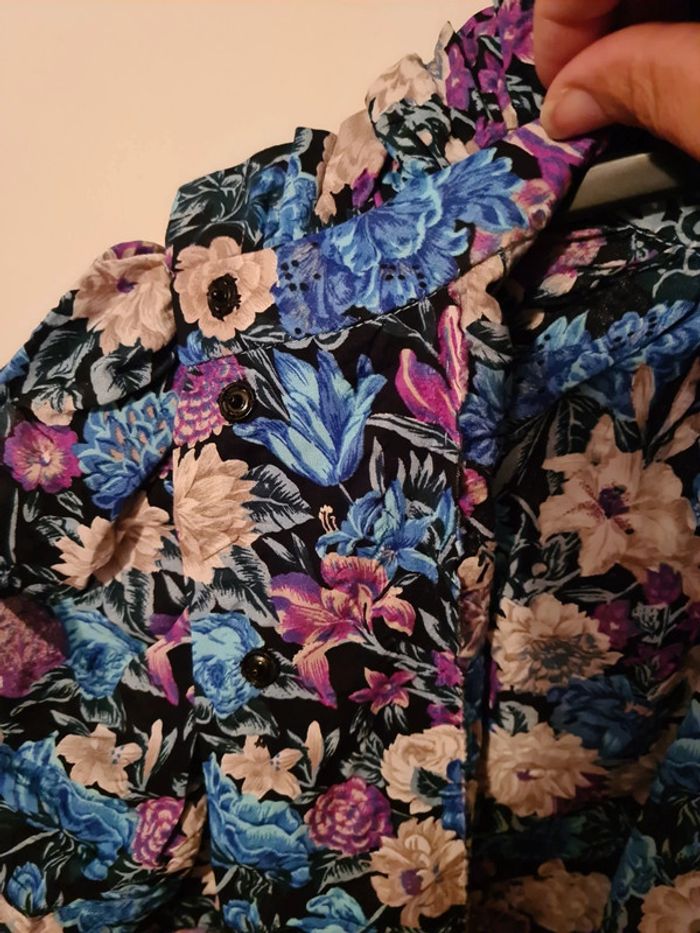 Chemisier fleuri style vintage - photo numéro 5