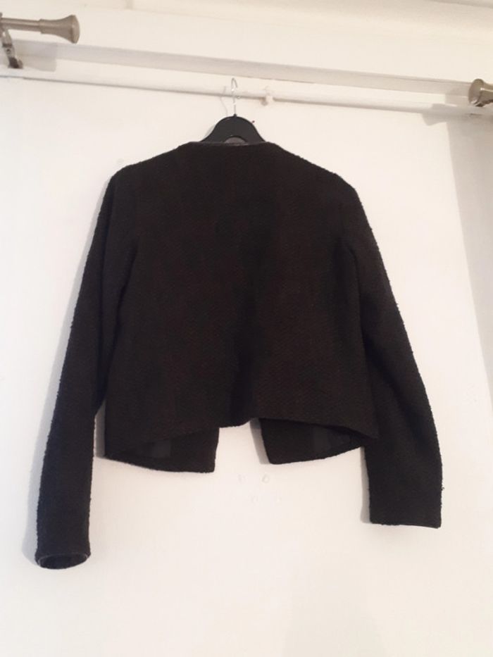 Veste courte Gdm noire liseré femme 36 - photo numéro 2