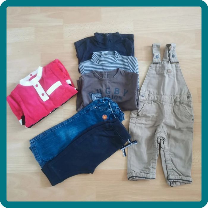 Lot 7 pièces 9 mois