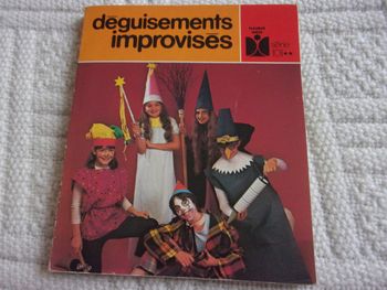 livre "déguisements improvisés"