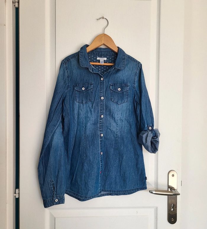 Chemise jean okaidi 14 ans - photo numéro 2