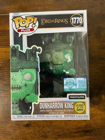 Funko pop dunharrow King 1770 the lords of the rings 