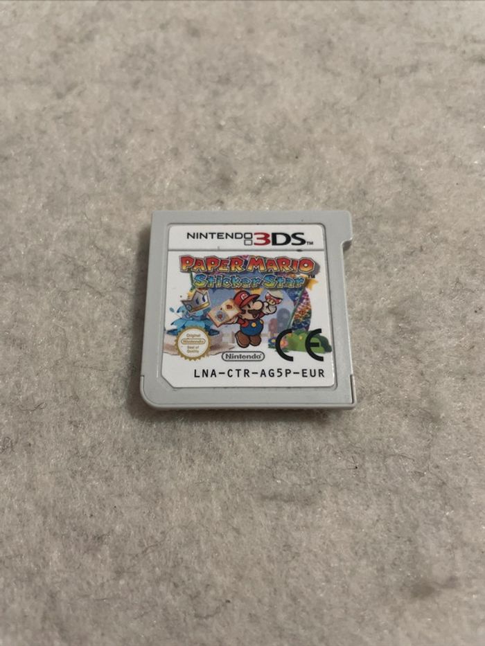 Paper Mario Sticker Star Jeu Nintendo 3DS
