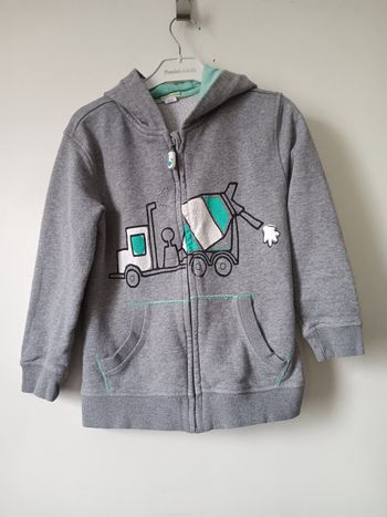 Veste a capuche garcon vertbaudet 8ans