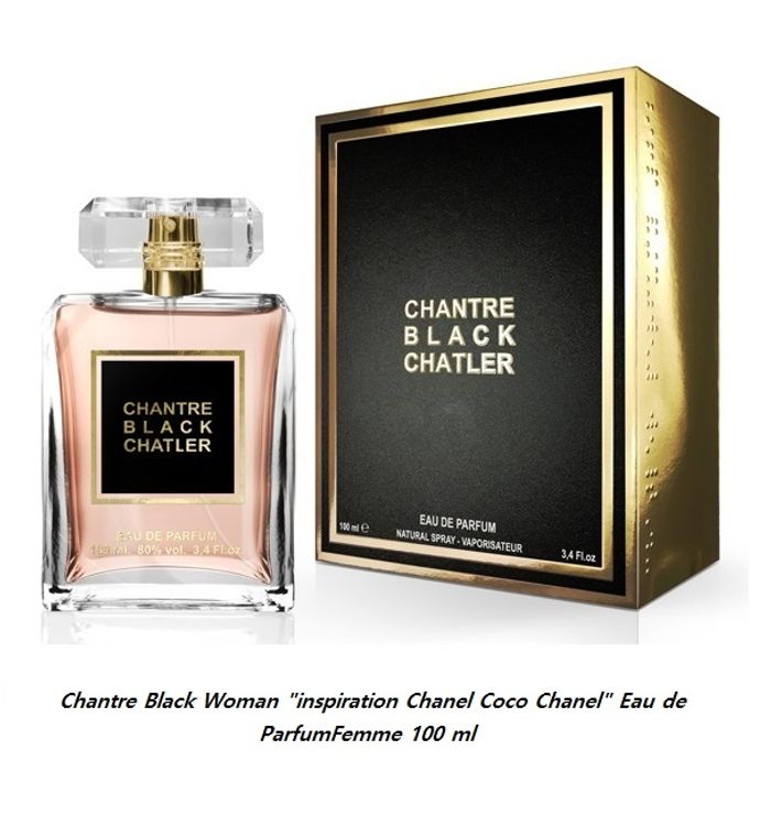 Chantre Black Woman "inspi Coco C " Eau de Parfum Femme 100 ml