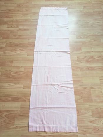 taie de traversin rose pale marbrée