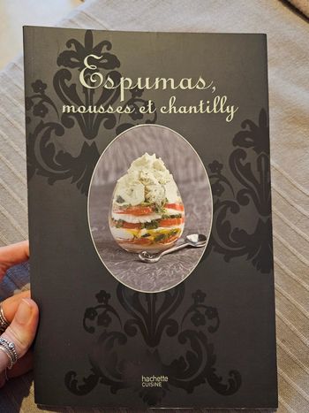 Livre Espumas, mousses et chantilly
