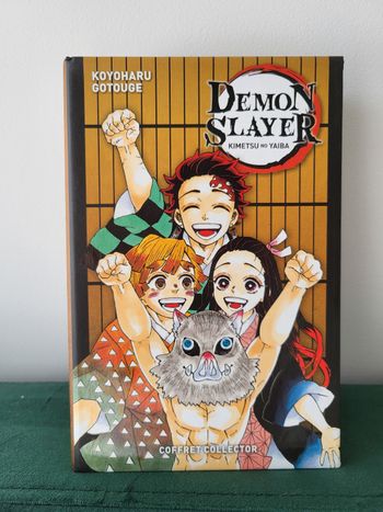 Manga Demon Slayer coffret collector tome 23 - Dernier de la série Neuf