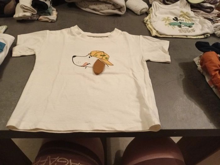 Grand tee shirt manche courte 24mois 86cm