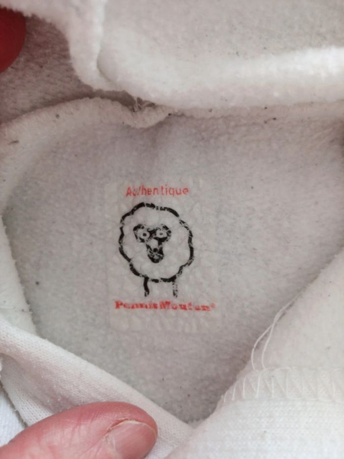 Pull Sweat blanc à capuche - Taille L - photo numéro 10