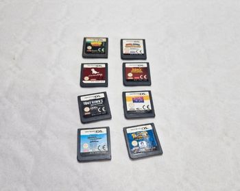 Lot 8 Jeux Nintendo DS Crash Bandicoot Mario & Sonic Nintendogs Rayman