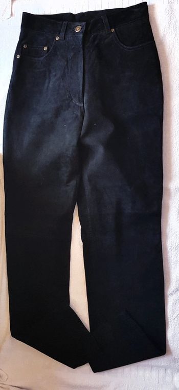 Pantalon velour taille 38