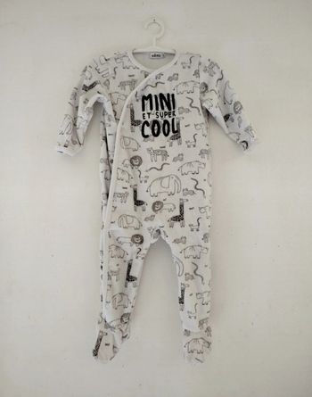 💙 Adorable pyjama en velours – Gémo (12 mois)