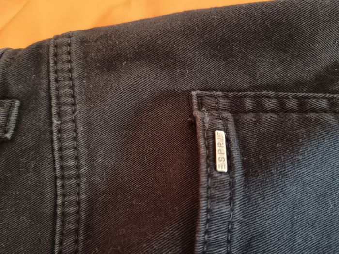 Jeans esprit noir /gris 38 - photo numéro 6