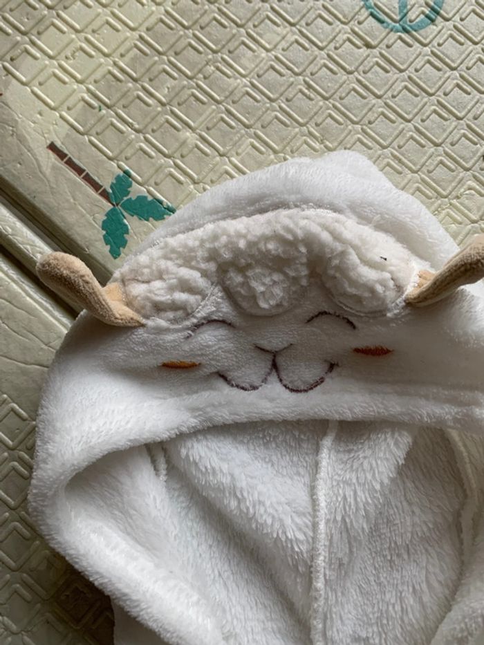 Combipilote avec moufles mouton 6 mois parfait état - photo numéro 4