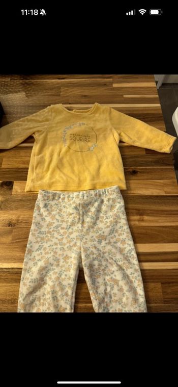 Pyjama 2 pièces 12 mois