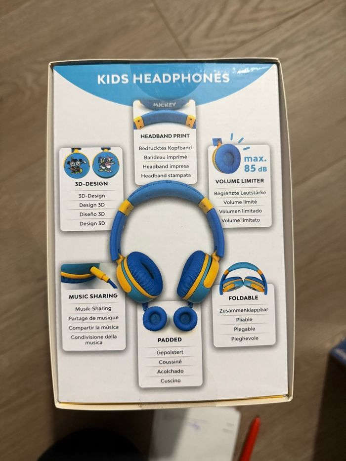 Tablette Mickey avec casque et coque de protection - photo numéro 3