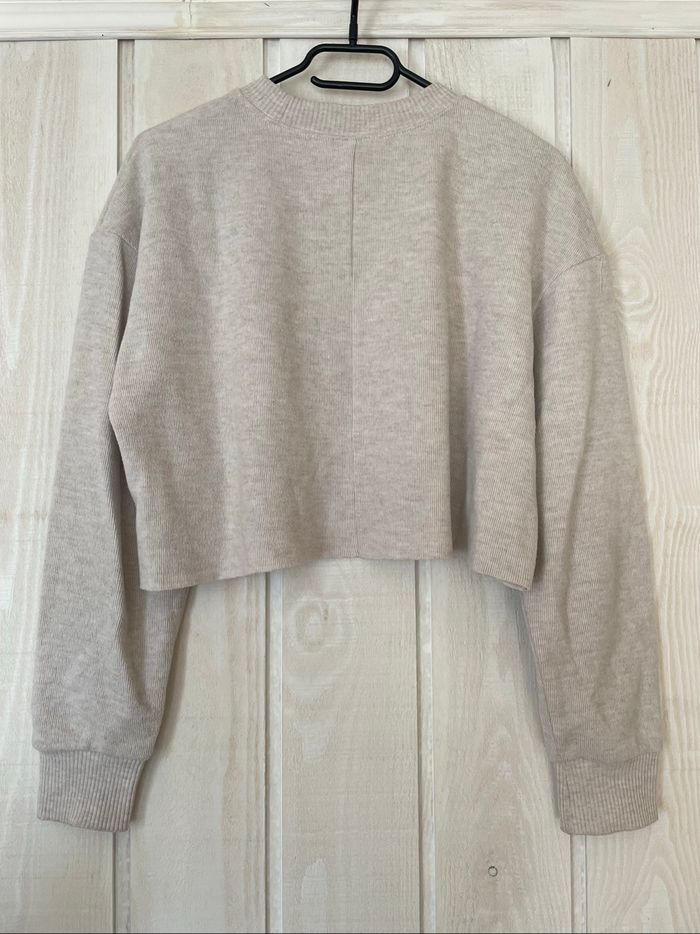 Sweat crop - Zara - M - photo numéro 2