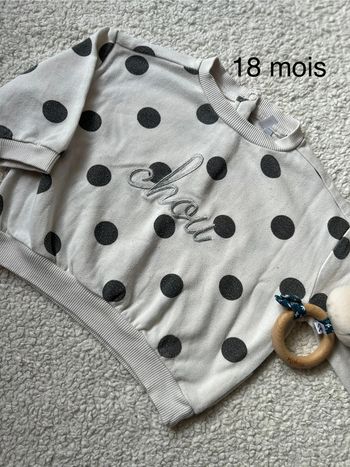 Pull fille 18 mois