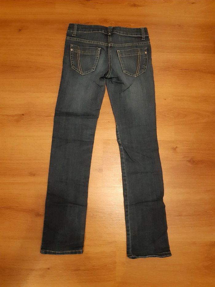 Jeans fille slim taille 12 ans - photo numéro 2