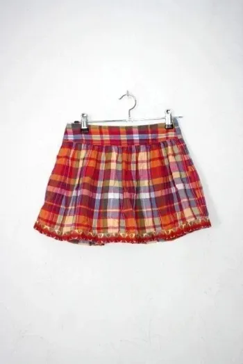 Jupe à carreaux Nky de Kiabi, taille 8 ans
