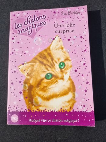 Livre chatons magiques