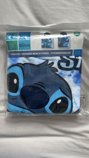 Poncho sortie de bain stitch