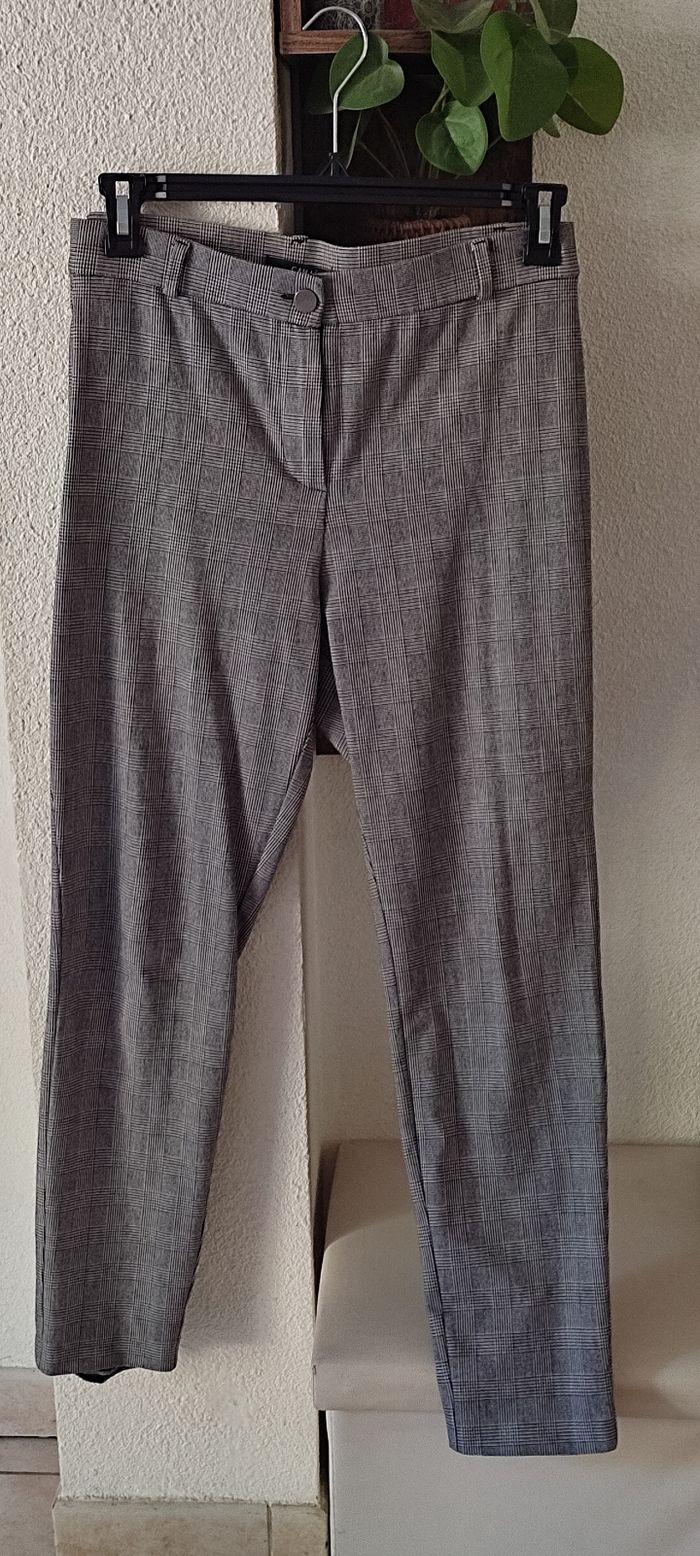 Pantalon droit stretch