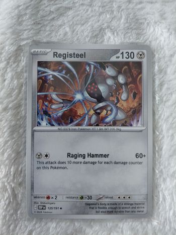 Carte Pokémon Registeel